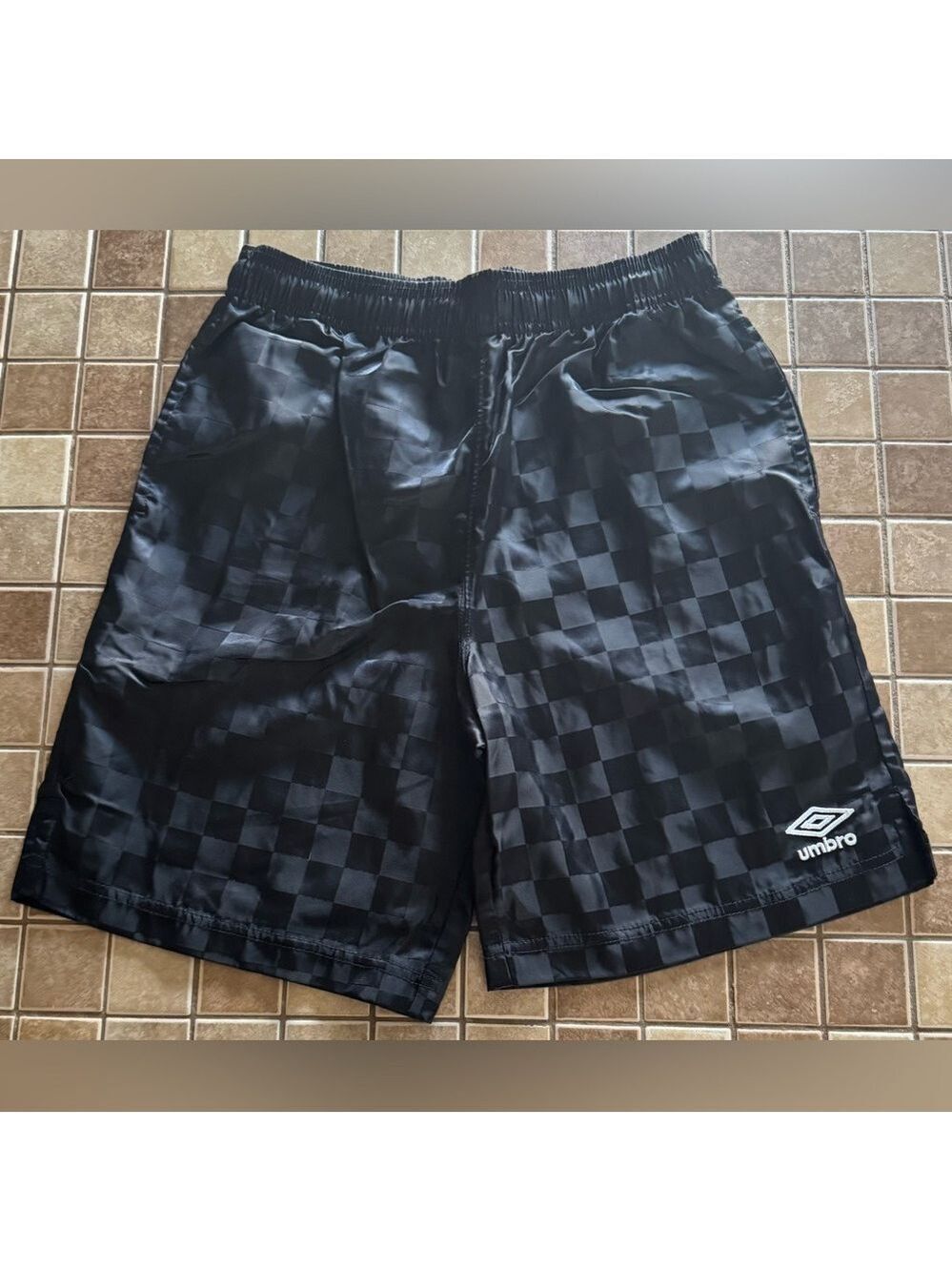Umbro Black Athletic Shorts